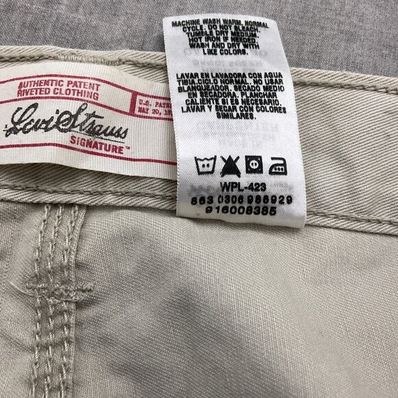 Levis Jeans Men 40W x 32L Khaki Loose Carpenter Straight Leg Cotton NWT - Picture 5 of 16